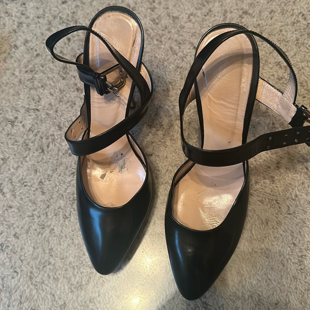 Bally strap shoes Black